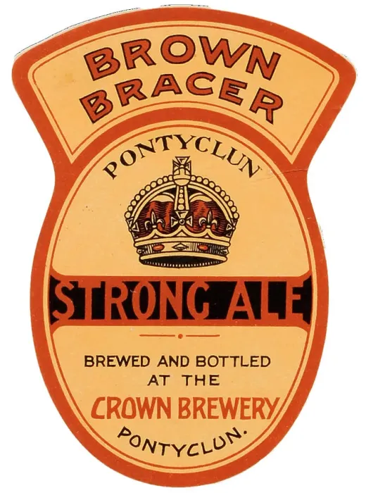 Framed Print : Crown Brewery Brown Bracer Strong Ale Framed Print : Crown Brewery Brown Bracer Strong Ale