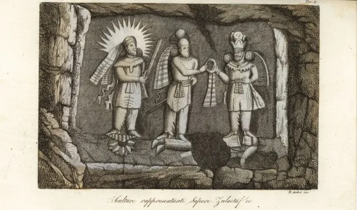 Framed Print : Crowning ceremony of Ardashir II of the Sassanian Empire Framed Print : Crowning ceremony of Ardashir II of the Sassanian Empire