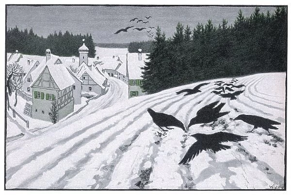 Crows in the Snow 1902