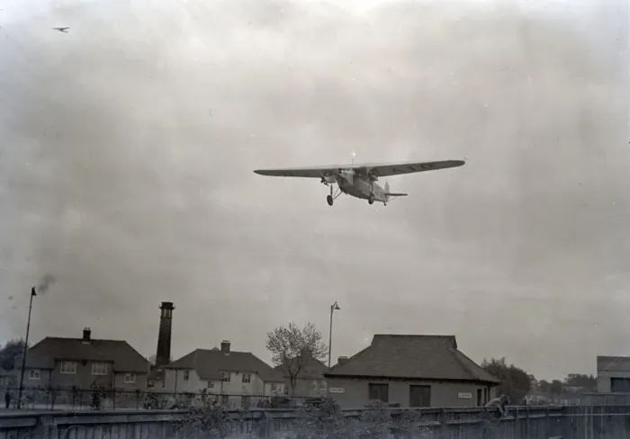 Framed Print : Croydon Airport - Fokker F. VIIb-3m OO-AID Framed Print : Croydon Airport - Fokker F. VIIb-3m OO-AID