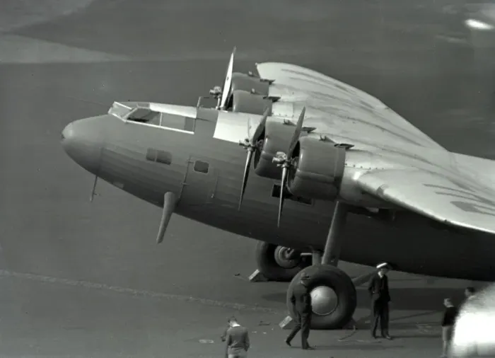 Framed Print : Croydon Airport - Fokker F. XXXVI PH-AJA Framed Print : Croydon Airport - Fokker F. XXXVI PH-AJA