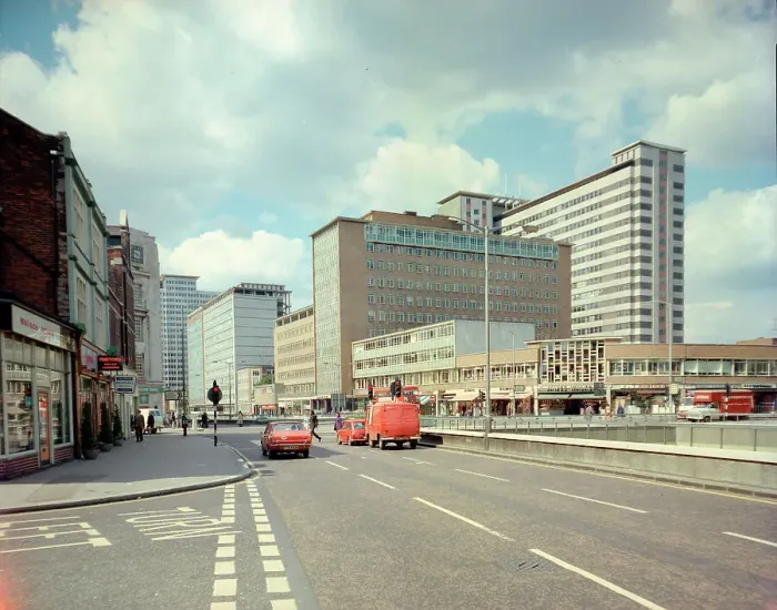 Framed Print : Croydon Centre, Croydon Framed Print : Croydon Centre, Croydon