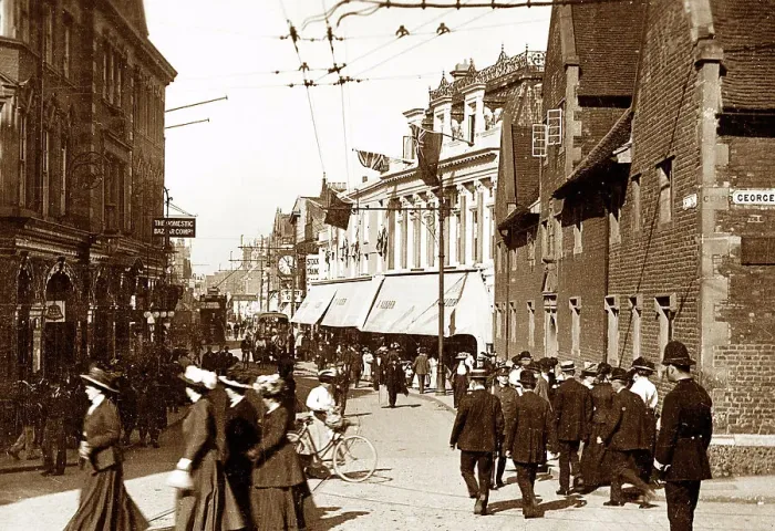 Framed Print : Croydon North End early 1900s Framed Print : Croydon North End early 1900s
