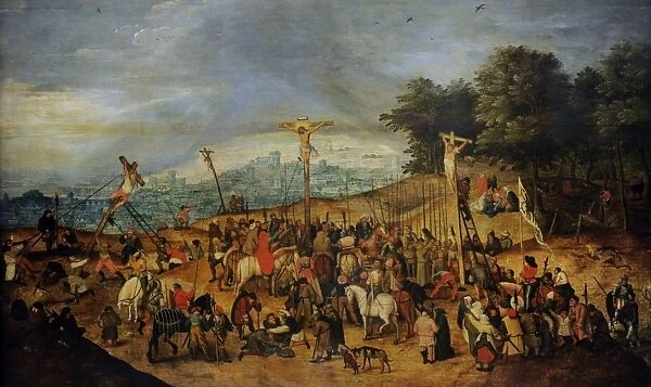 The Crucifixion or The Calvary, 1617, by Pieter Brueghel the