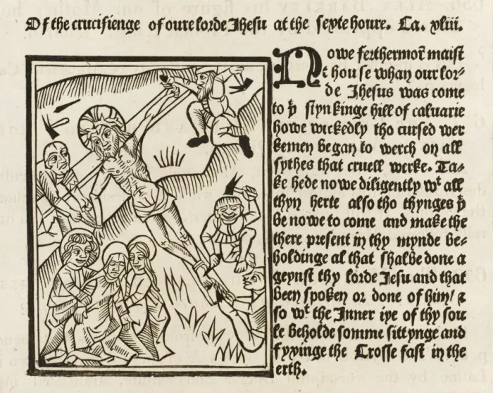 Framed Print : Crucifixion Woodcut Framed Print : Crucifixion Woodcut