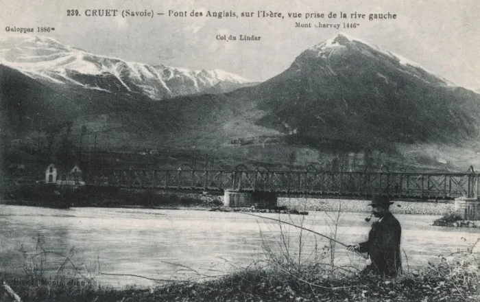 Framed Print : Cruet, Savoie, France - English Bridge Framed Print : Cruet, Savoie, France - English Bridge