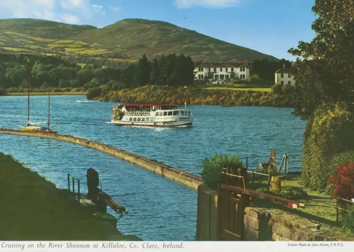 Framed Print : Cruising on the River Shannon at Killaloe, County Clare Framed Print : Cruising on the River Shannon at Killaloe, County Clare