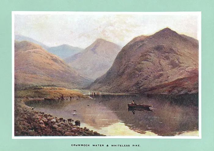 Framed Print : Crummock Water and Whiteless Pike Framed Print : Crummock Water and Whiteless Pike