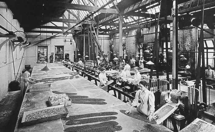 Framed Print : Crumpsall CWS Biscuit Factory in 1908 Framed Print : Crumpsall CWS Biscuit Factory in 1908
