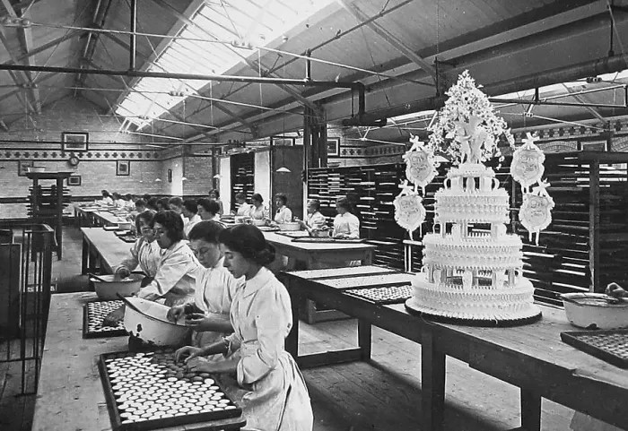 Framed Print : Crumpsall CWS Biscuit Factory in 1908 Framed Print : Crumpsall CWS Biscuit Factory in 1908