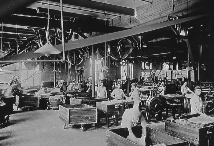 Framed Print : Crumpsall CWS Biscuit Factory in 1908 Framed Print : Crumpsall CWS Biscuit Factory in 1908
