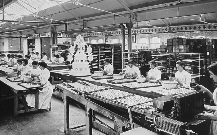 Framed Print : Crumpsall CWS Biscuit Factory in 1908 Framed Print : Crumpsall CWS Biscuit Factory in 1908