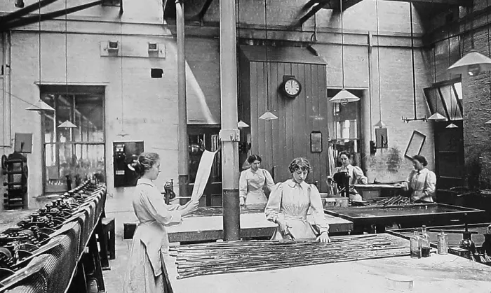 Framed Print : Crumpsall CWS Biscuit Factory in 1908 Framed Print : Crumpsall CWS Biscuit Factory in 1908