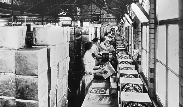 Framed Print : Crumpsall CWS Biscuit Factory in 1908 Framed Print : Crumpsall CWS Biscuit Factory in 1908