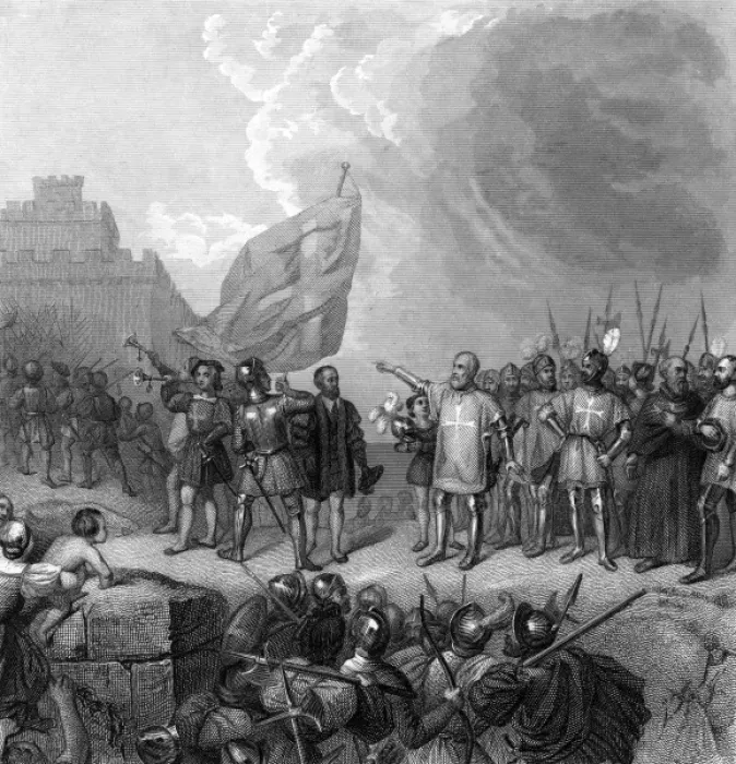 Framed Print : Crusades / Malta Relieved Framed Print : Crusades / Malta Relieved
