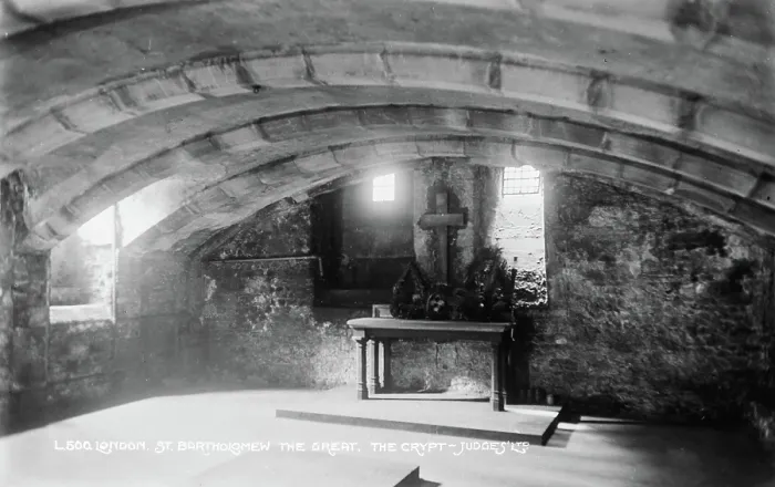 Framed Print : The Crypt of St. Bartholomew the Great Framed Print : The Crypt of St. Bartholomew the Great
