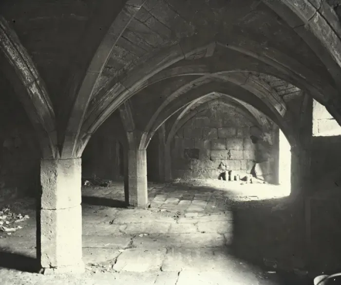 Framed Print : Crypt, St Marys Priory, Birkenhead Framed Print : Crypt, St Marys Priory, Birkenhead