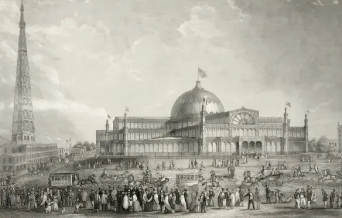 Framed Print : The Crystal Palace Framed Print : The Crystal Palace