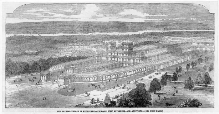 Framed Print : CRYSTAL PALACE ADDITIONS Framed Print : CRYSTAL PALACE ADDITIONS
