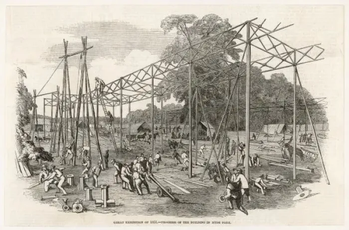 Framed Print : Crystal Palace Construct Framed Print : Crystal Palace Construct