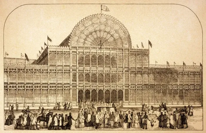 Framed Print : Crystal Palace / Exterior Framed Print : Crystal Palace / Exterior