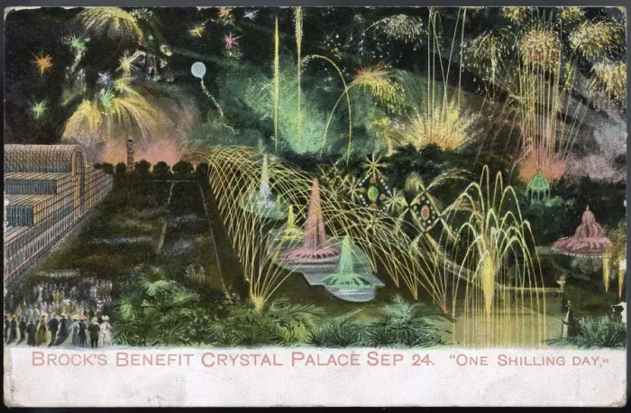Framed Print : Crystal Palace Fireworks Framed Print : Crystal Palace Fireworks
