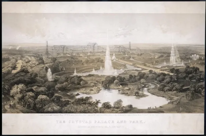 Framed Print : Crystal Palace Fountains Framed Print : Crystal Palace Fountains