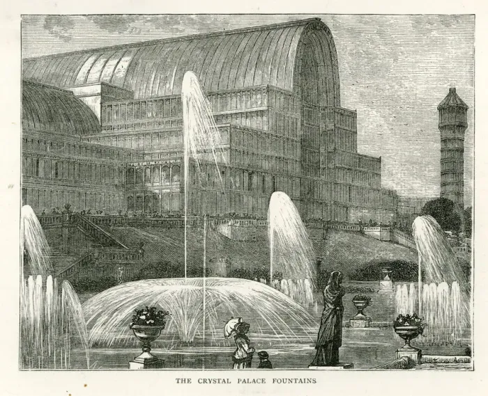 Framed Print : Crystal Palace fountains, Sydenham, SE London Framed Print : Crystal Palace fountains, Sydenham, SE London