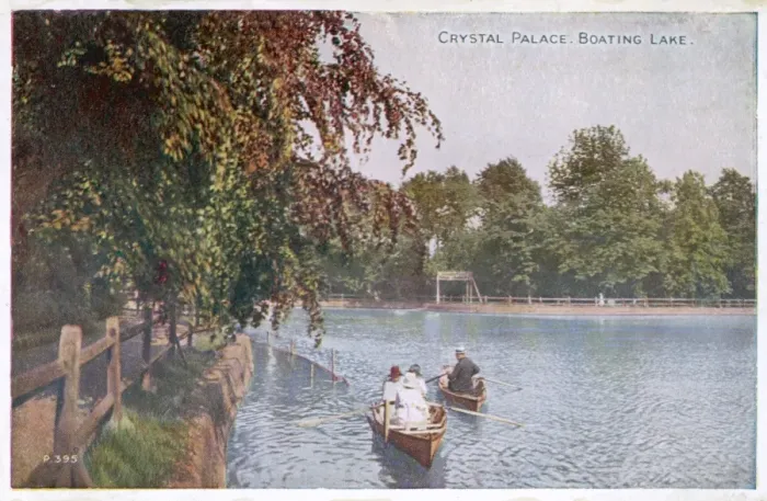 Framed Print : Crystal Palace Lake Framed Print : Crystal Palace Lake