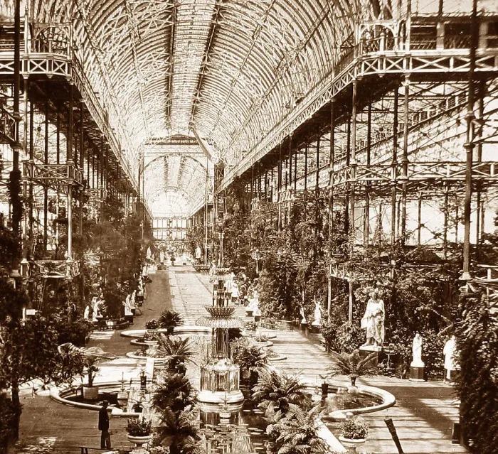 Framed Print : Crystal Palace London Victorian period Framed Print : Crystal Palace London Victorian period