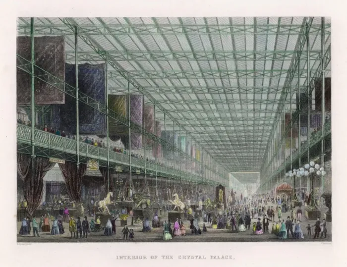 Framed Print : Crystal Palace / Size Framed Print : Crystal Palace / Size