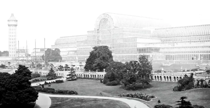 Framed Print : Crystal Palace, Sydenham, London, Victorian period Framed Print : Crystal Palace, Sydenham, London, Victorian period