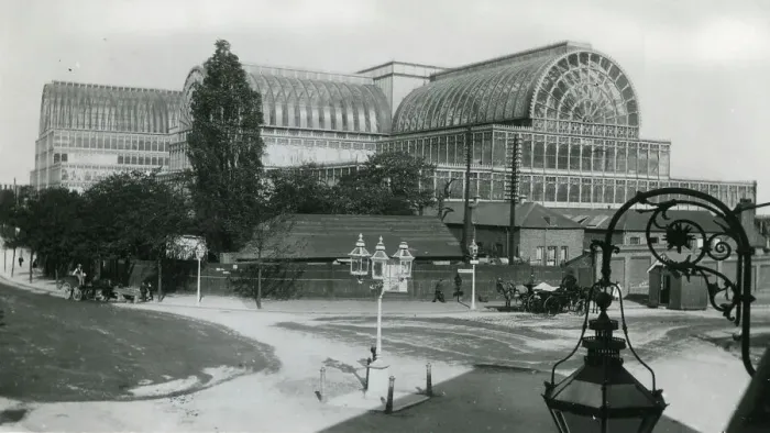 Framed Print : The Crystal Palace Sydenham South London 1900 Framed Print : The Crystal Palace Sydenham South London 1900