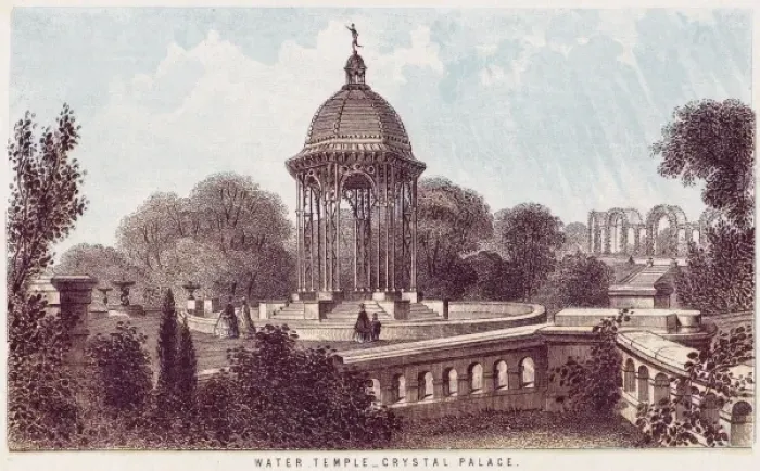 Framed Print : Crystal Palace Temple Framed Print : Crystal Palace Temple