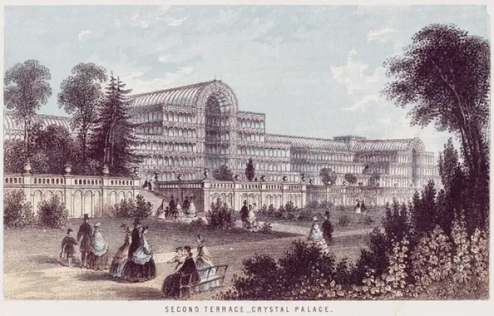 Framed Print : Crystal Palace Terrace Framed Print : Crystal Palace Terrace