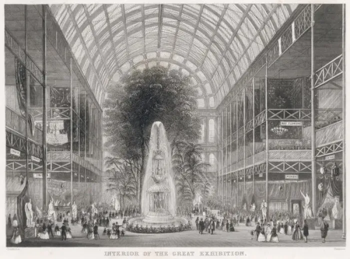 Framed Print : Crystal Palace / Transept Framed Print : Crystal Palace / Transept
