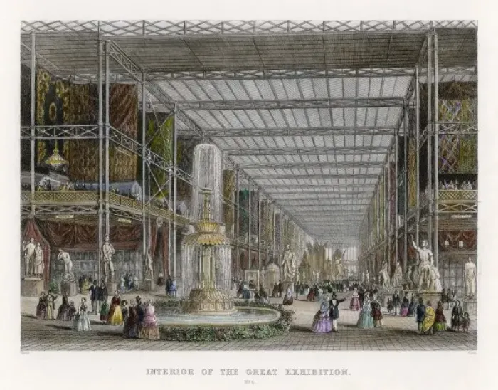 Framed Print : Crystal Palace / Transept Framed Print : Crystal Palace / Transept