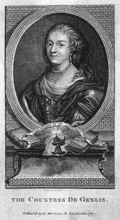 Framed Print : Ctesse De Genlis (Anon) Framed Print : Ctesse De Genlis (Anon)