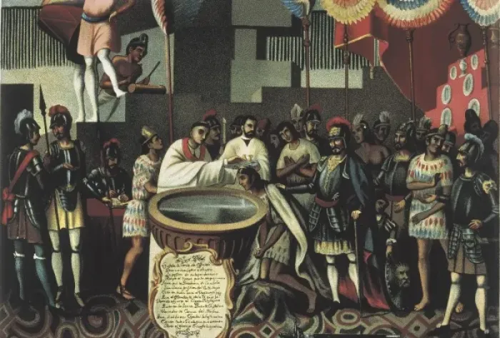 Framed Print : CUAUHTɍOC (1502-1525). Last Aztec ruler. Nephew Framed Print : CUAUHTɍOC (1502-1525). Last Aztec ruler. Nephew