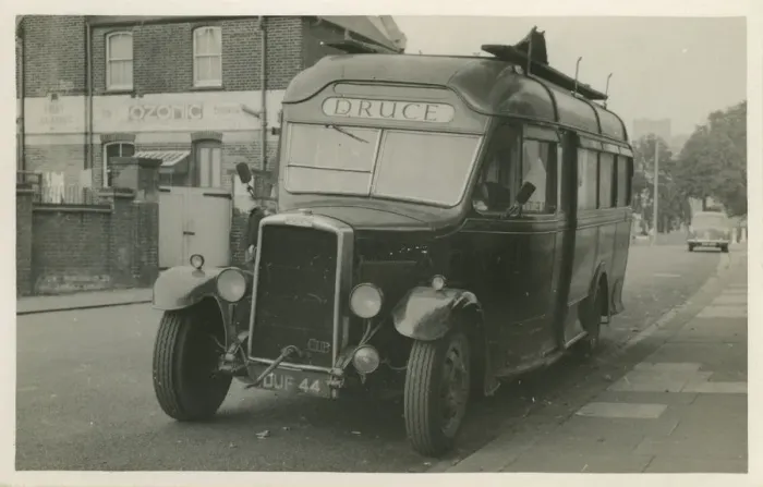 Framed Print : CUB Vintage Bus - Druce