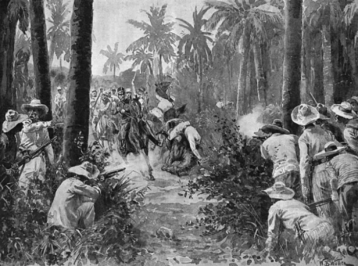 Framed Print : Cuba / Rebel Ambush Framed Print : Cuba / Rebel Ambush