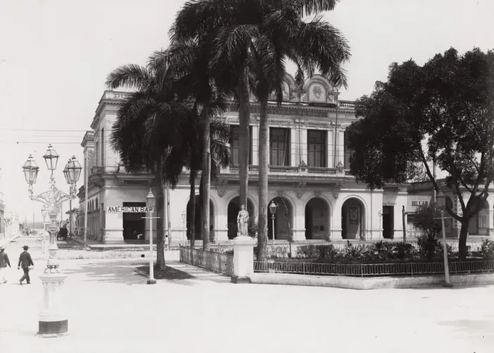 Framed Print : Cuba: street scene, likely Cienfuegos Framed Print : Cuba: street scene, likely Cienfuegos