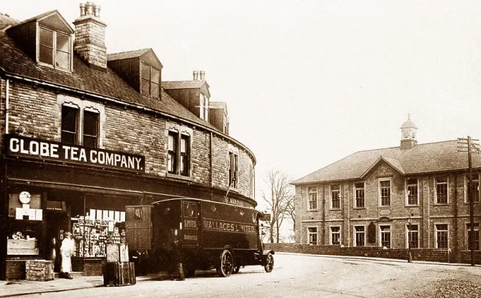 Framed Print : Cudworth The Crescent early 1900s Framed Print : Cudworth The Crescent early 1900s