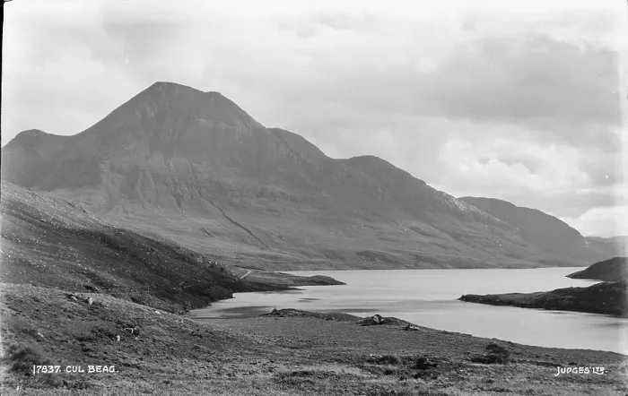 Framed Print : Cul Beag Mountain Landscape Framed Print : Cul Beag Mountain Landscape