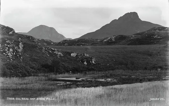 Framed Print : Cul Beag and Stack Polly Framed Print : Cul Beag and Stack Polly
