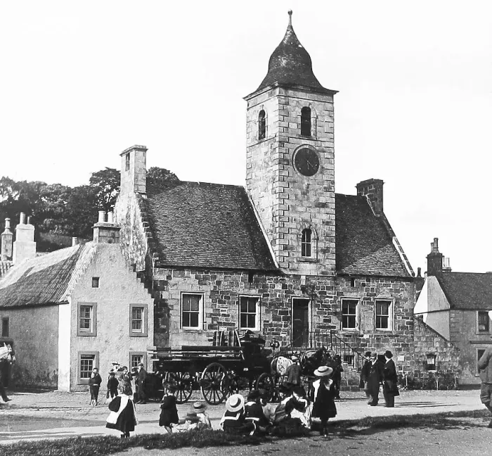 Framed Print : Culross Victorian period Framed Print : Culross Victorian period