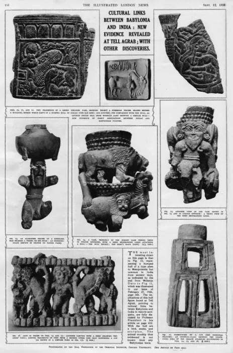 Framed Print : Cultural links between India and Babylonia Framed Print : Cultural links between India and Babylonia