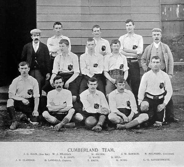 Cumberland Football Team, 1890s