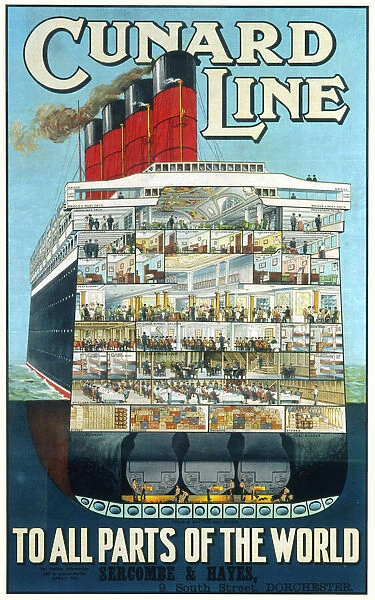 Cunard Line poster