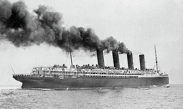 Cunard RMS Lusitania